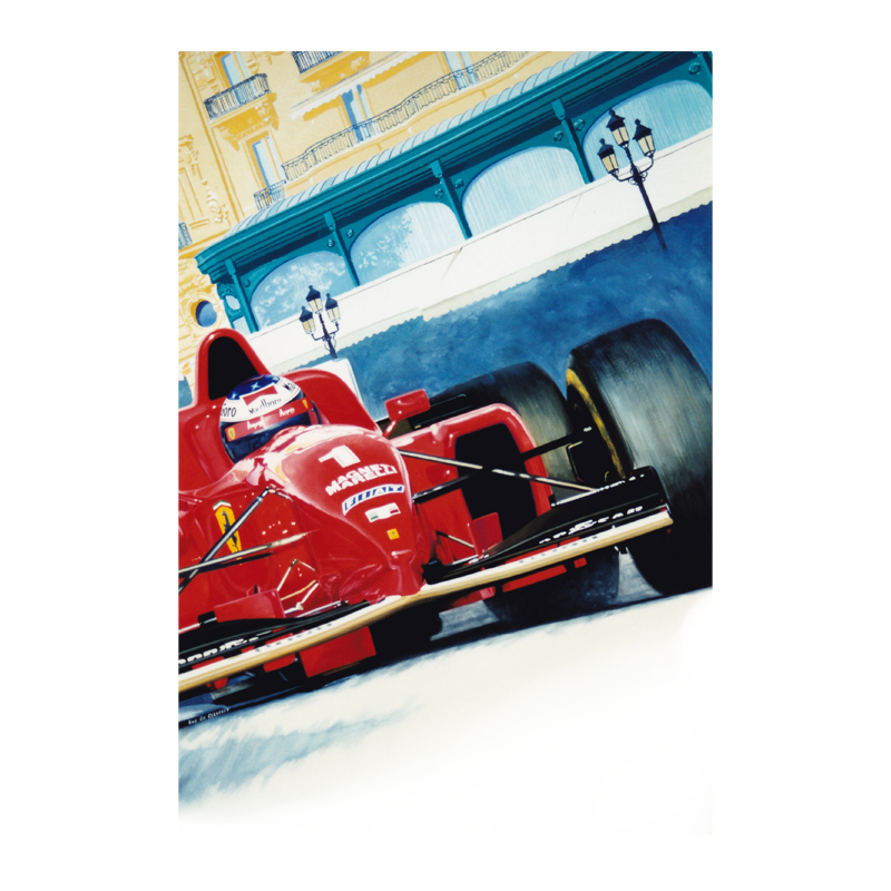 Schumacher-Ferrari en 1996