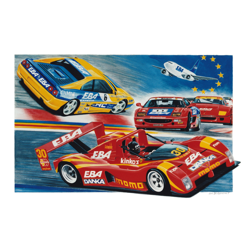Poster Ferrari - EBA